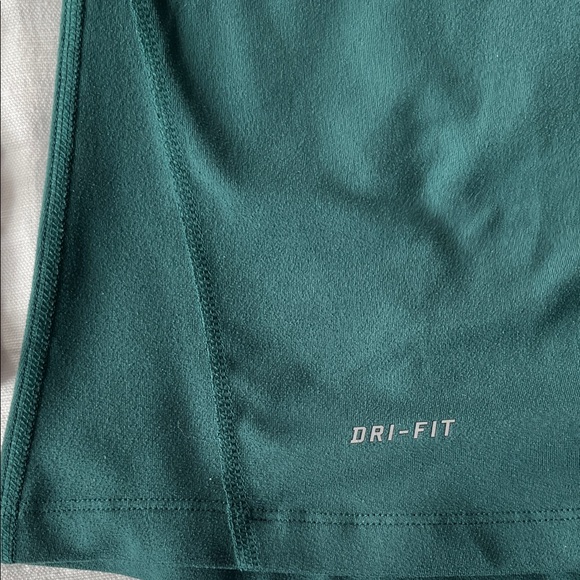 Nike Philadelphia Eagles Women's Midnight Green Long Sleeve Quarter-Zip Pullover - Picture 6 of 13